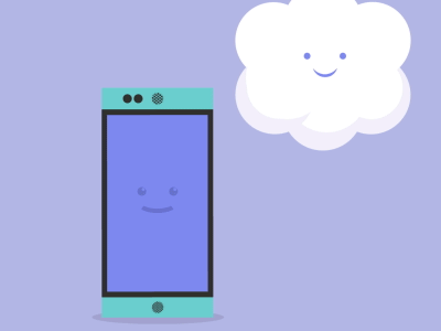 Nextbit Cloud Animated after effects animation gif motion graphics