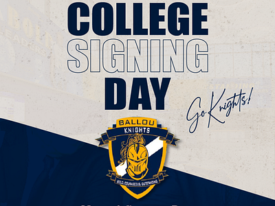 Ballou College Signing Day