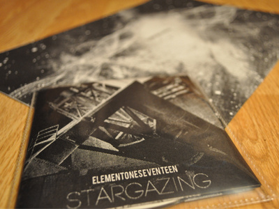 Stargazing Album Cover album albumart beats halftone music photography poster screen print