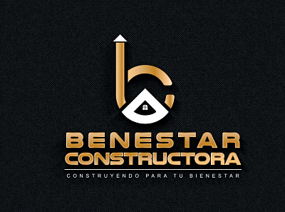 Benestar Constructora Construction Company branding company logo construction logo real estate