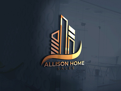 Allison Home Sales Logo Design