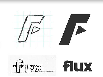 Logo design sketch outcome