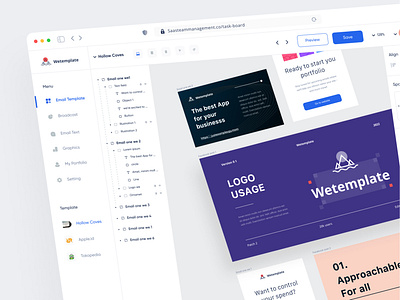 Wetemplate - v2 ad alignment branding business design maker element email email maker email template layer marketing menu object office product template text tools we template webapp