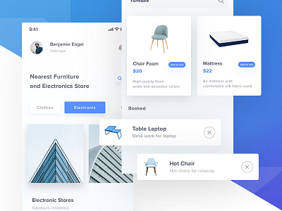 Furniture App Design - #Exploration