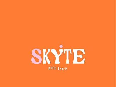 SKYTE kite shop logotype