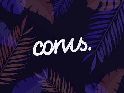 CORVUS. Logo corvus crow design graphic logo typography