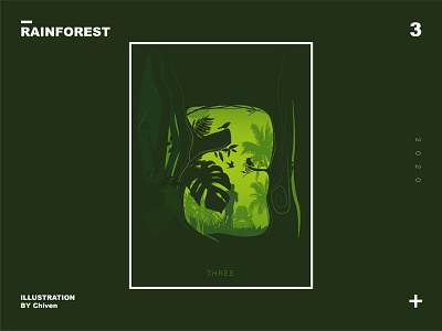 Rainforest 3 illustration