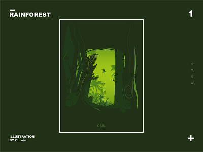 Rainforest 1 illustration