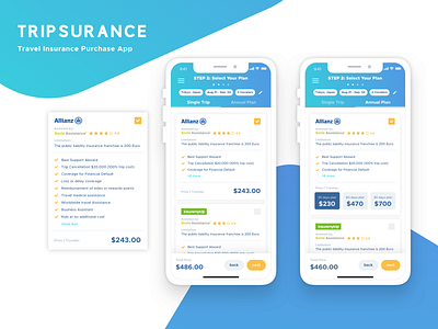 Trip Insurance Purchase App_1