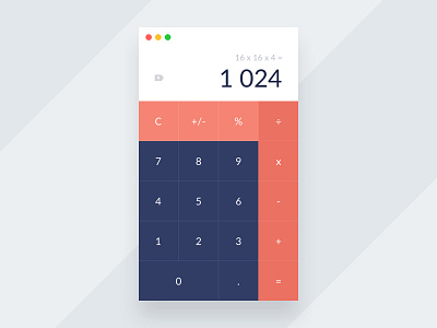 Daily UI #04 - Calculator calculator clean clear creative dailyui design free freebie inspiration interface minimal sketch ui uikit ux web webdesign