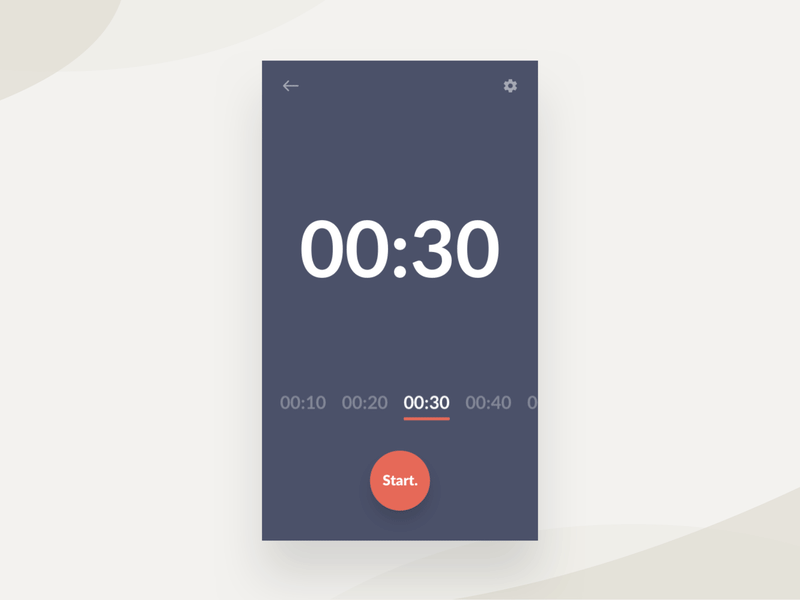 Daily UI #14 - Countdown Timer animation clean clear countdown countdowntimer creative dailyui design free freebie inspiration interface minimal sketch timer ui uikit ux web webdesign