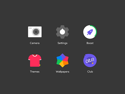 Redesign Icons of a Launcher Vol.2