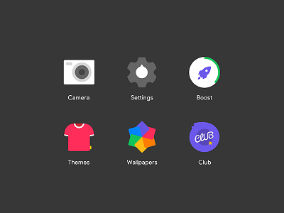 Redesign Icons of a Launcher Vol.2