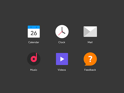 Redesign Icons of a Launcher Vol.3