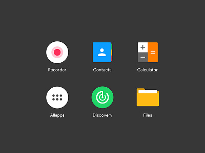 Redesign Icons of a Launcher Vol.4