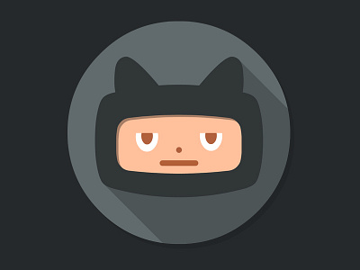 Github Flat icon flat github icon osxflaticon