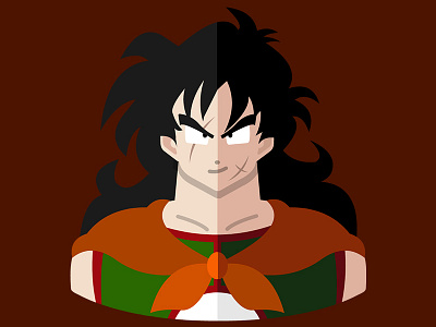 Yamcha dragonball flat icon