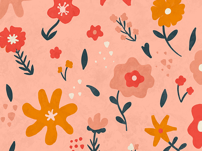 Flower Pattern flowers illustration spring