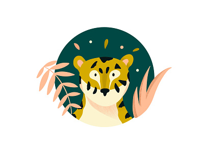 Tiger animal illustration animals illustration tiger vector