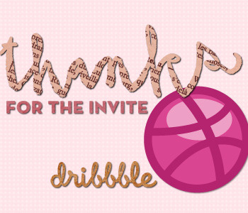 Thanks, dribble ball draft dribble invite pattern photoshop thank you thanks