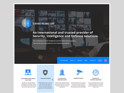 Clayford Holdings corporate homepage security company