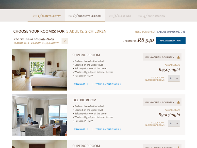 Online Booking engine for Dream Resorts reservations booking engine ecommerce booking