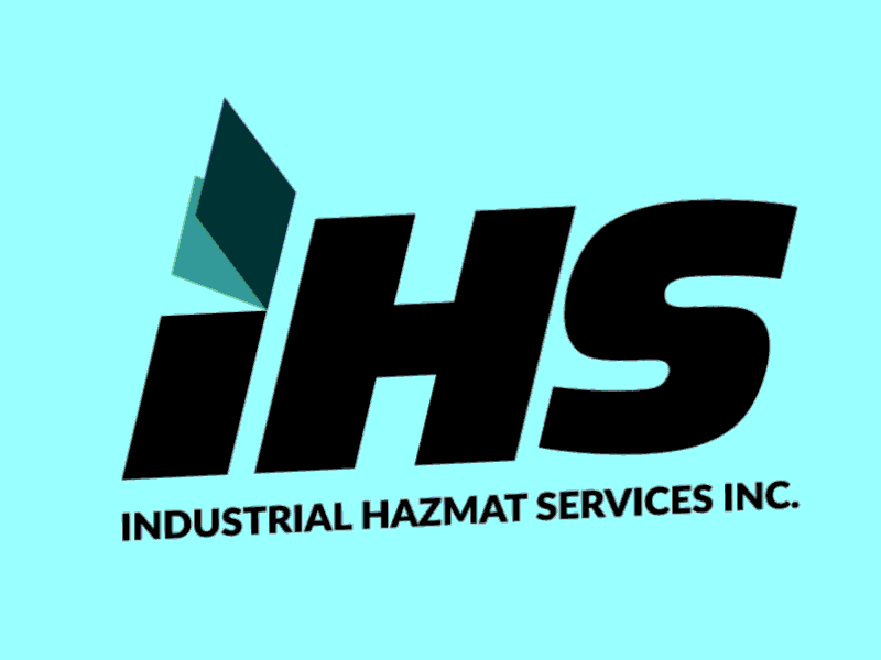 INDUSTRIAL HAZMAT SERVICES INC. logo design. branding logo logo design