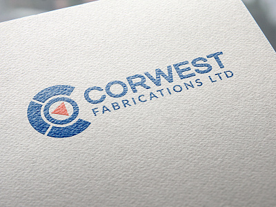 CORWEST FABRICATIONS LTD logo...refresh. branding logo logo design