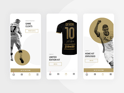 Legia Warsaw Mobile App - Product Sections app clean flat football interaction minimal mobile sketch soccer sports ui user experience user interface ux
