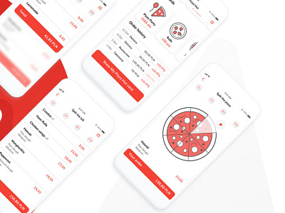 Pizza Hut App Redesign app application food interaction interface mobile mobile design pizza pizza hut ui ux