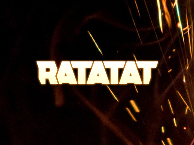 RATATAT band logo music playoff ratatat sparks
