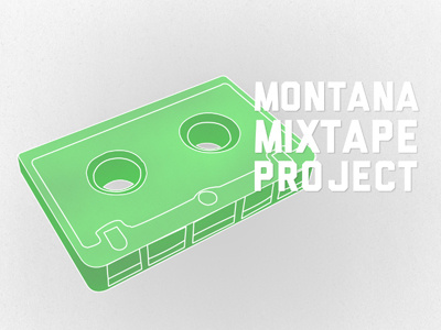 Montana Mixtape Project cassette logo mixtape montana