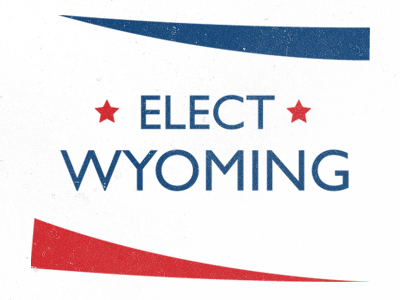 Elect Wyoming Logo by Preston Stahley on Dribbble