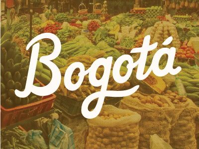 Bogota 2 art bogota custom design hand lettering type