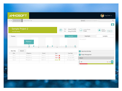 Amhosoft - Project Tracker