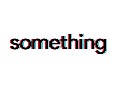 Design Something Every Day 3d designsomethingeveryday typography