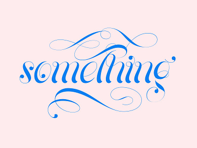 Design Something Every Day designsomethingeveryday script typography