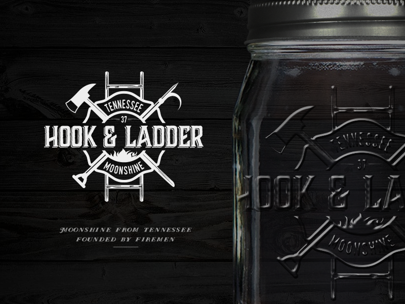 Hook & Ladder Moonshine by Ribaudo on Dribbble