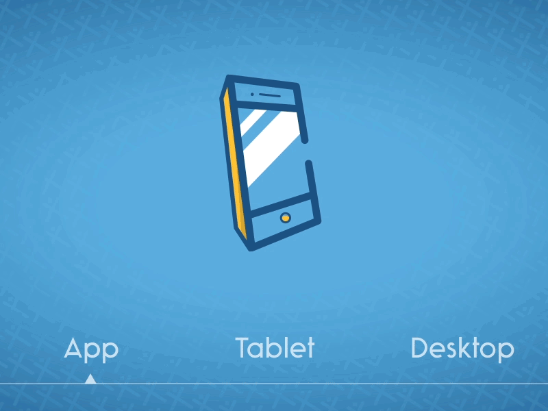 Device icons morphing