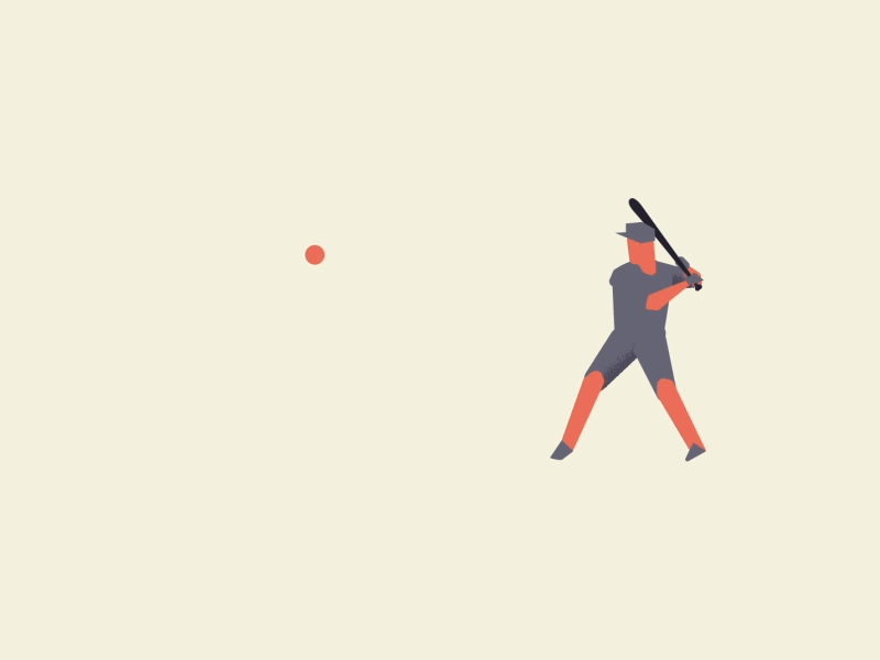 Baseball! 2d after effects animation baseball sport