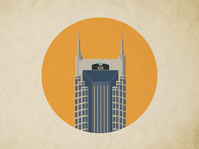 Batman Building att batman building downtown nashville tennessee vector