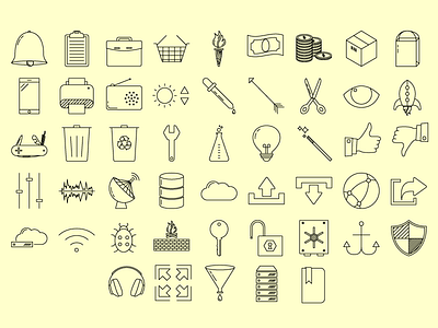 More Line Icons