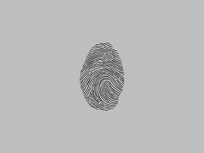 Thumbprint finger fingerprint logo logomark mark nonprofit print thumb