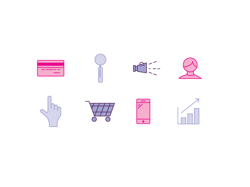Slide Deck Icons by Grant Fisher on Dribbble