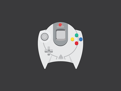 Dreamcast controller dreamcast gaming icon illustration sega vector videogames