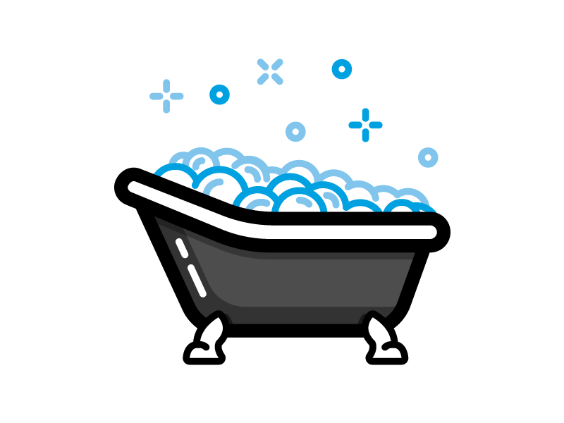 Bubble Bath by Grant Fisher on Dribbble