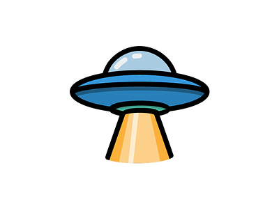 UFO alien flying galaxy icon illustration nasa rocket space spacecraft ufo unknown vector