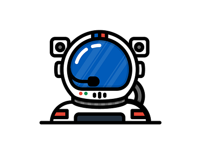 Astronaut astronaut conquer earth explorer galaxy icon illustration moon nasa space universe vector