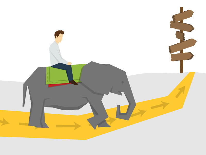 Elephant Rider by Grant Fisher for Ramsey Creative on Dribbble