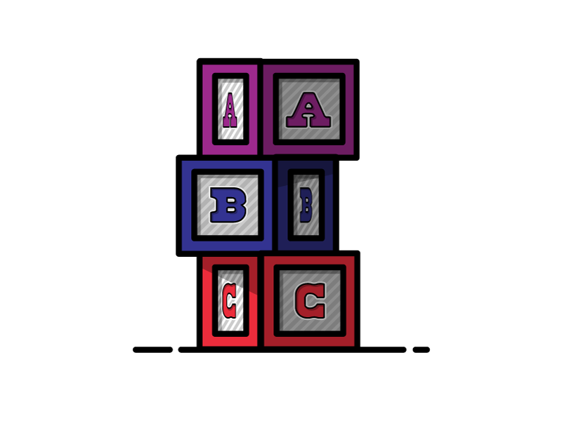 Building Blocks by Grant Fisher on Dribbble